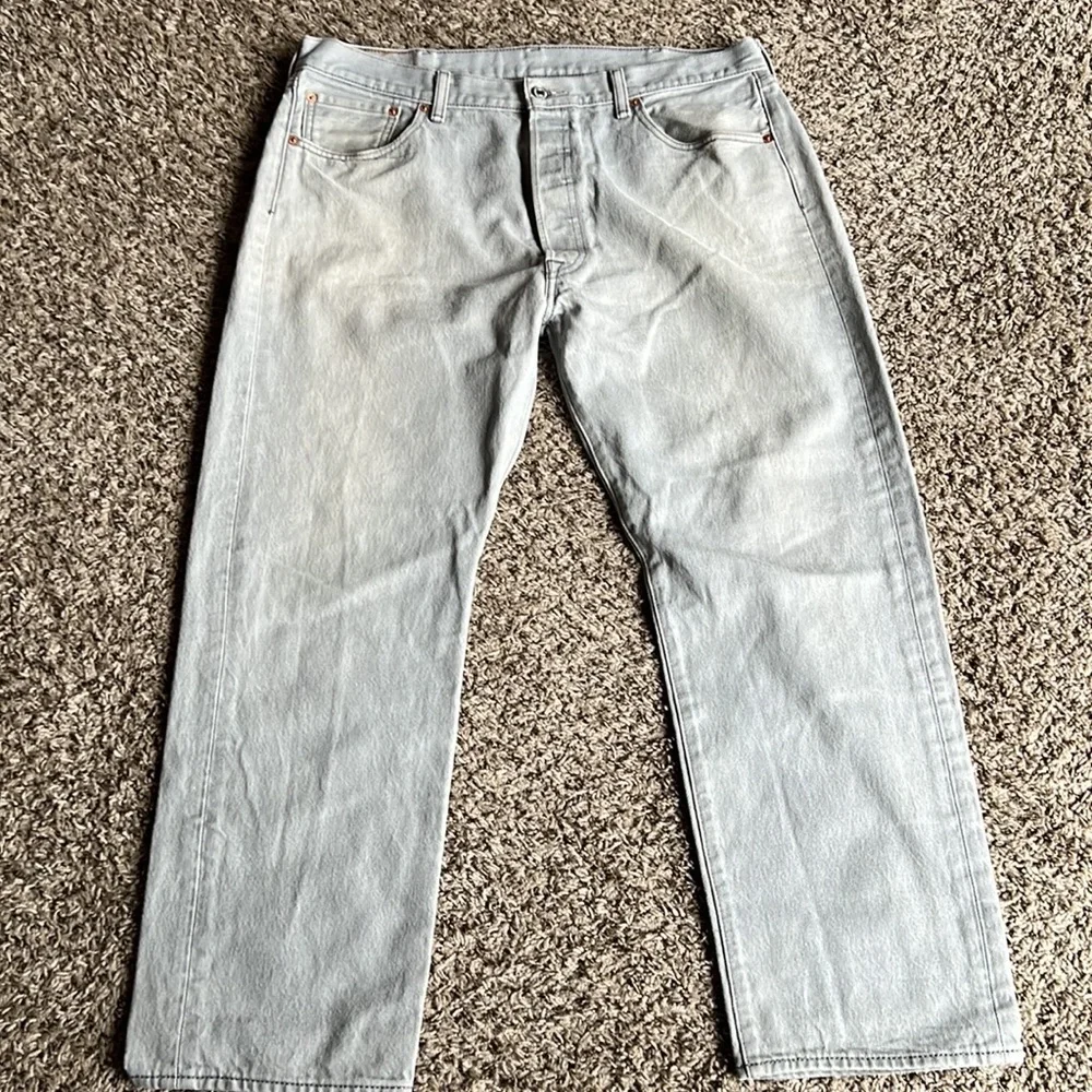 Levi's Premium 501 Straight‎ Jeans Size W 38 L 30